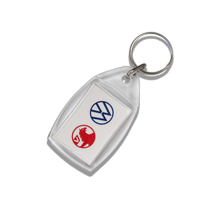 Clear Acrylic Key Rings