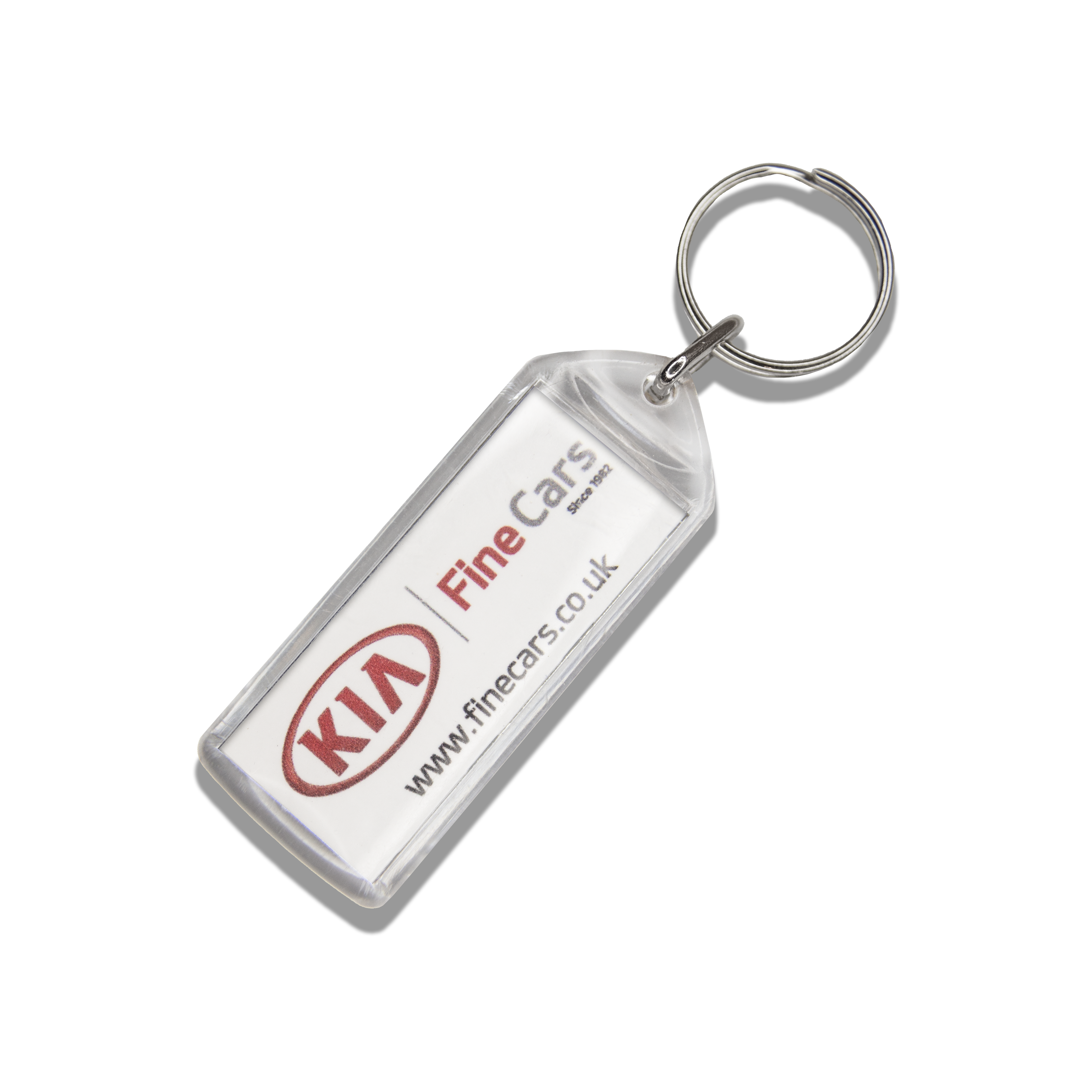 Clear Acrylic Key Rings