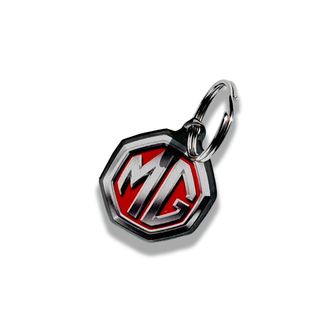 Brushed Stainless Steel Key Rings