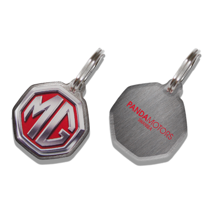 Brushed Stainless Steel Key Rings