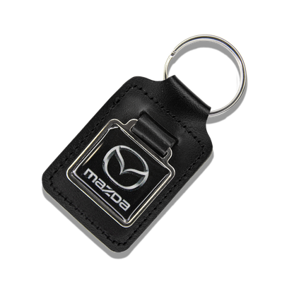 Medallion Leather Key Rings