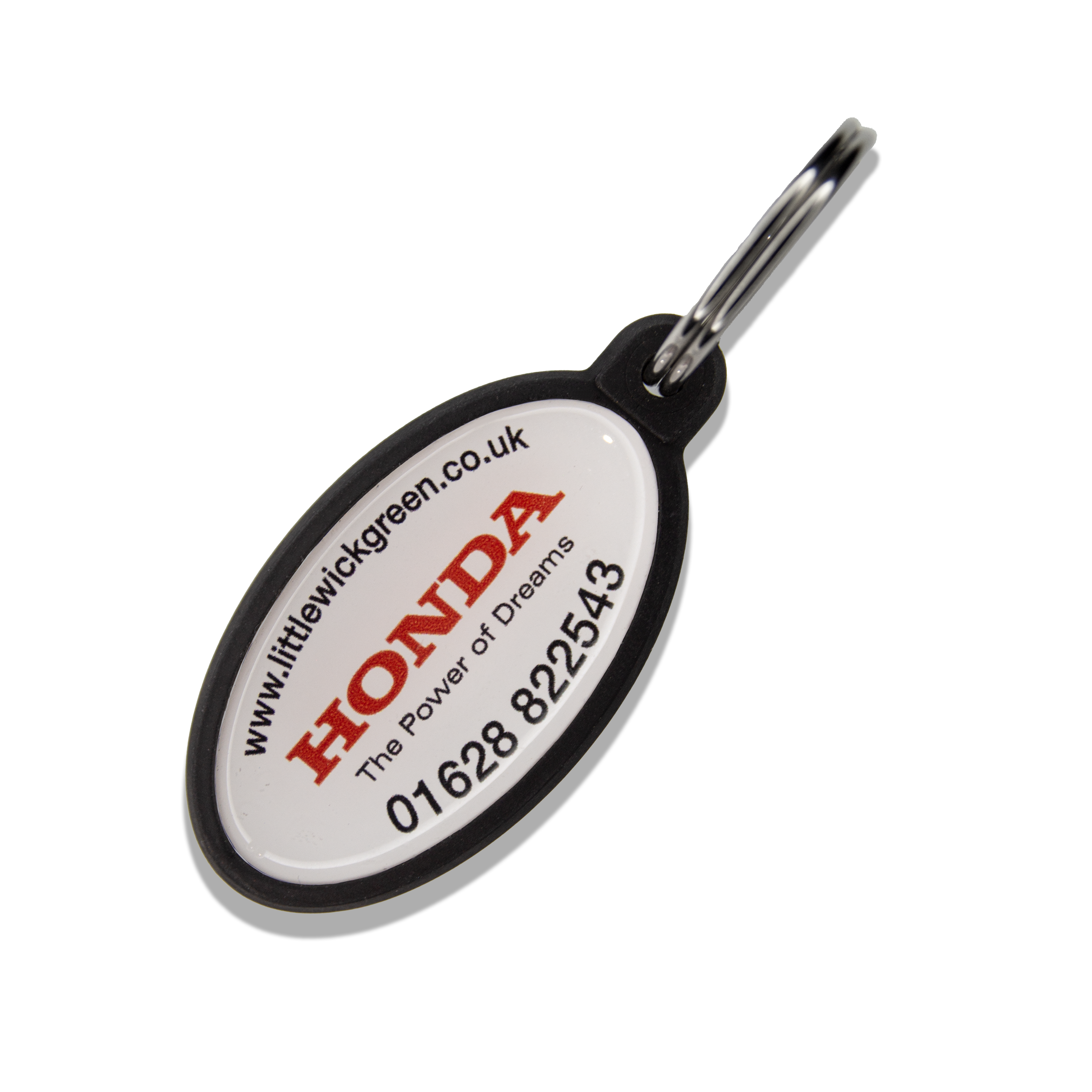 Rubber Oval Key Rings