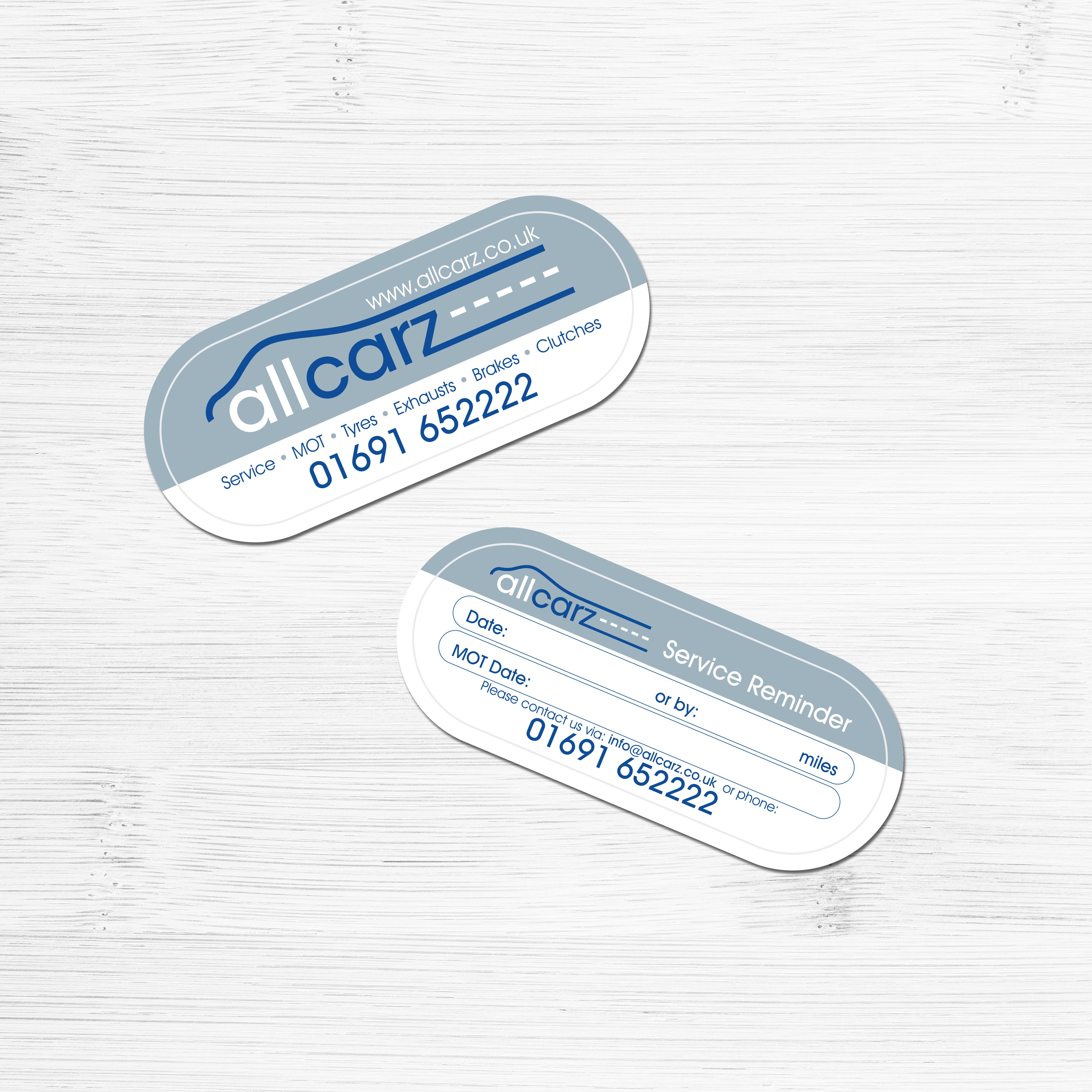 Service stickers